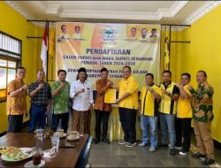 *Suratno Syukron Calon Bupati Semarang Silaturahmi Ke DPD Partai Golkar*