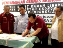 *Penandatanganan MOU KERIS Dan PT.HMS, Canangkan Sikuler*