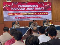 *KAPOLDA JABAR KUNJUNGAN KERJA DI POLRES PANGANDARAN*