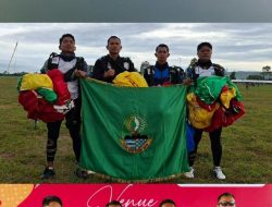 *Atlet Terjun Payung Kodam III/Slw Sumbang Emas pada PON XXI*
