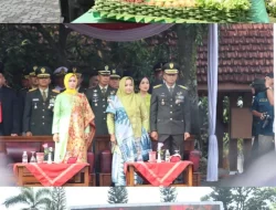 *Upacara HUT Ke-79 TNI di Kodam III/Slw*