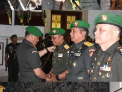 *Mayjen TNI Dadang Arif Abdurahman, S.E., M.Si., Pimpin Sertijab Pejabat Kodam III/Slw*