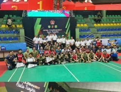 *Turnamen Bulu Tangkis Piala Panglima TNI Melahirkan para Jawara*