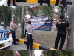 *Dit Lantas Polda Jabar Pasang Banner Himbauan Untuk Dukung Operasi Zebra Lodaya 2024*