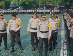 *Kapolda Jabar Pimpin Apel Pergeseran Pasukan Dalam Rangka Pelaksanaan Operasi Mantap Praja Lodaya-2024*