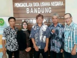 *Dadang Supriatna Ketua BPD Desa Haurpugur Kec Rancaekek Bandung Menangkan Gugatan Pemakzulan di PTUN Bandung*