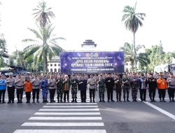 *KAPOLDA JABAR PIMPIN APEL GELAR PASUKAN OPERASI LILIN LODAYA 2024 DI GEDUNG SATE BANDUNG*