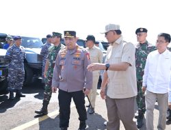 KAPOLRI MENERIMA PENYERAHAN MAUNG MV3 UNTUK KEBUTUHAN OPERASIONAL DARI MENHAN